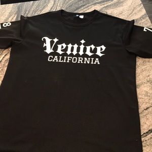 H&M mens “Venice California” mesh top